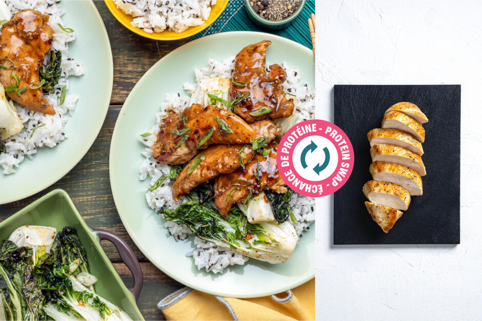 Protein Swap | Teriyaki-Glazed Chicken Breasts