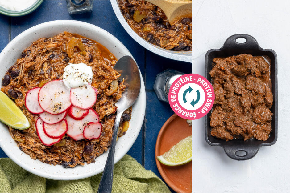 Protein Swap | Spicy Beef Birria Chili