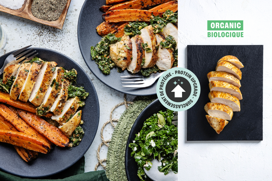 Protein Upgrade | Creamy French ORGANIC Chicken Breast Skillet