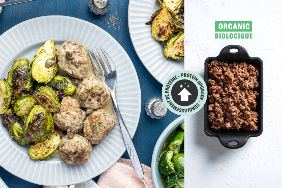 Protein Upgrade | German-Style ORGANIC Beef Meatballs