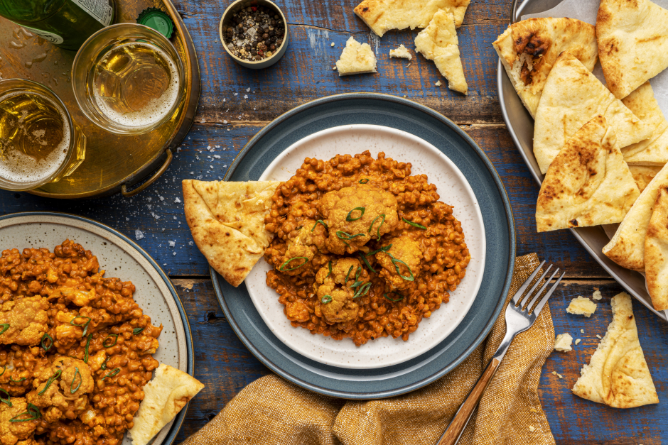 Cauliflower & Lentil Curry
