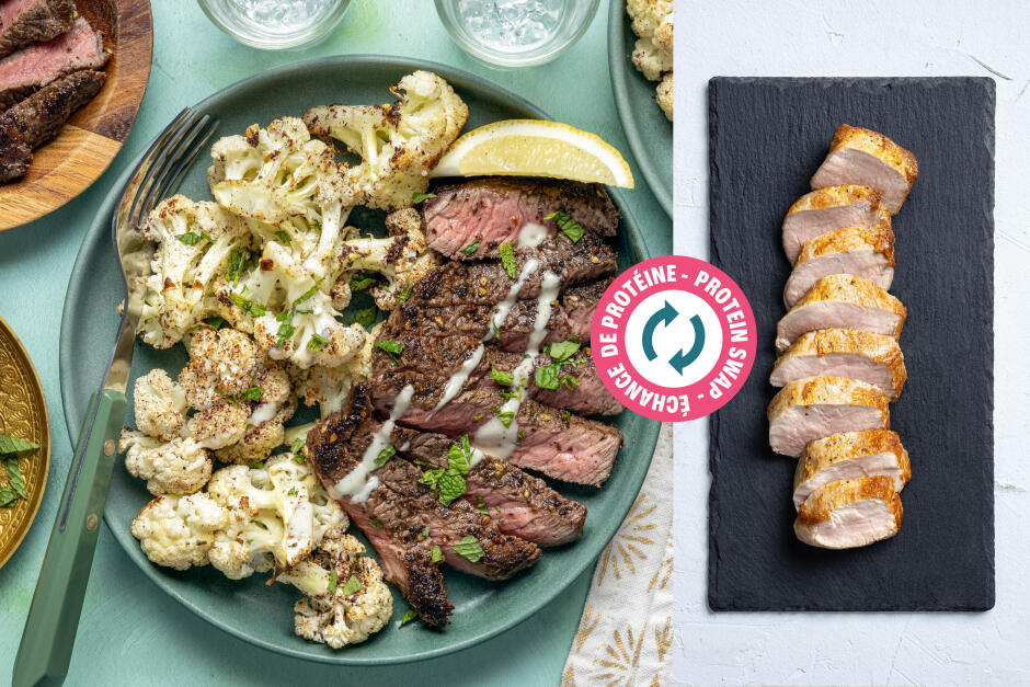Protein Swap | Middle Eastern Pork Tenderloin Supper