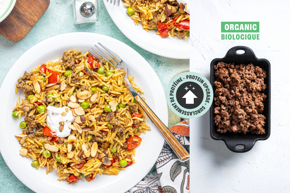 Protein Upgrade | Fragrant Middle Eastern ORGANIC Beef Hashweh