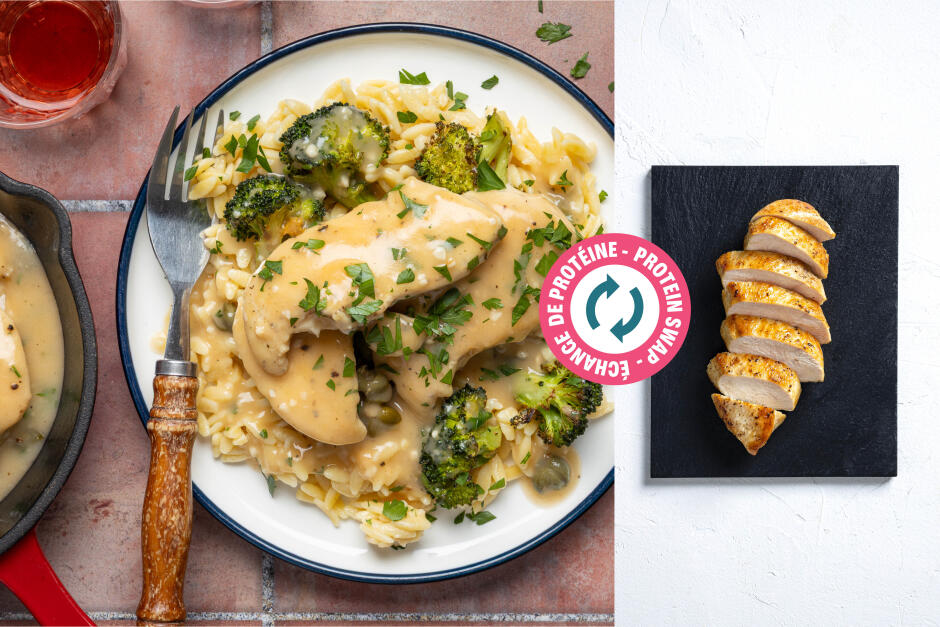 Protein Swap | Quick Chicken Piccata