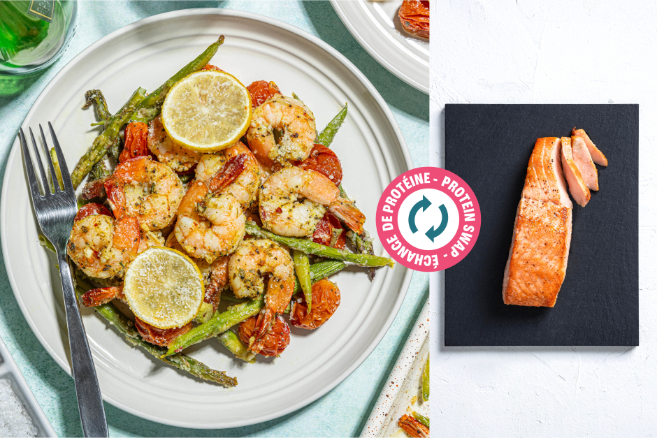 Protein Swap | Sheet Pan Salmon