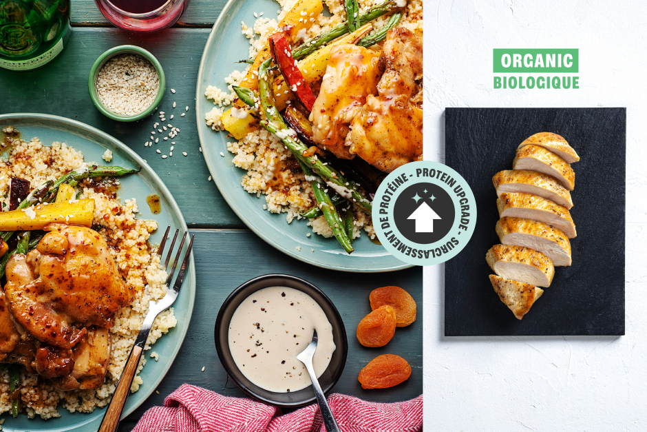 Protein Upgrade | Harissa & Apricot-Glazed ORGANIC Chicken