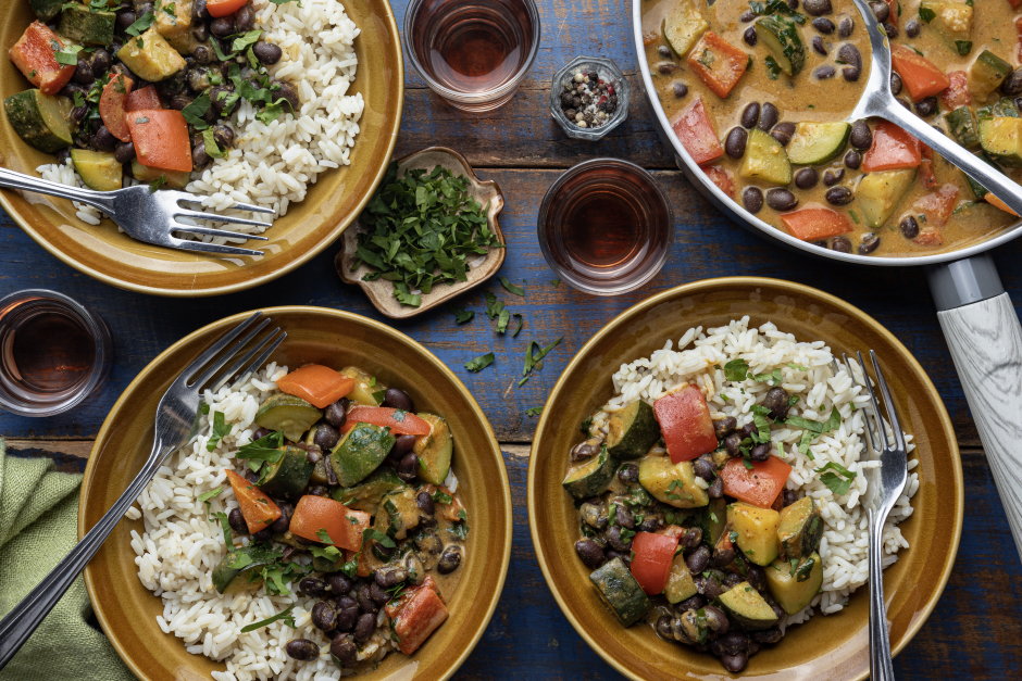 Coconut Black Bean Curry