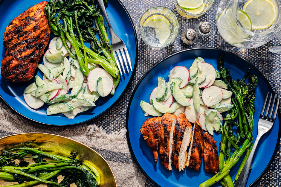 Keto: BBQ Spicy Tandoori Chicken Breasts