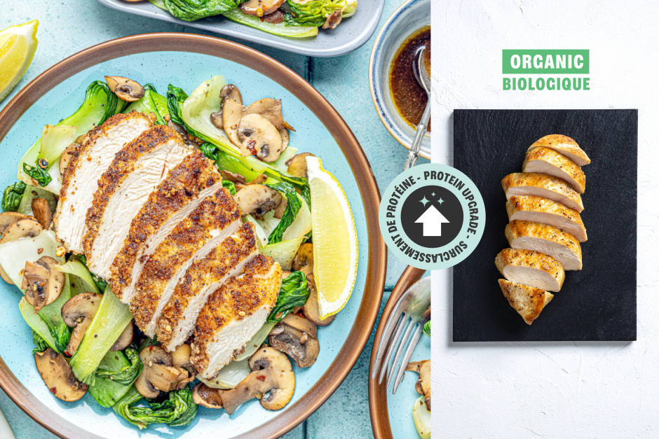 Protein Upgrade | Spicy ORGANIC Chicken ‘Katsu’ with Brown Butter Soy Sauce