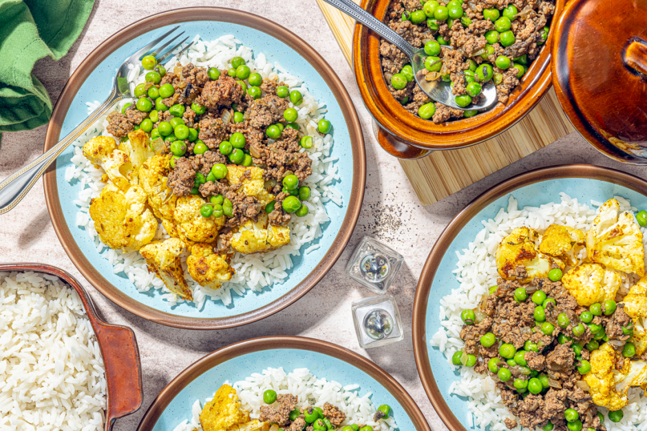 Keema au bœuf réconfortant avec champignons cachés