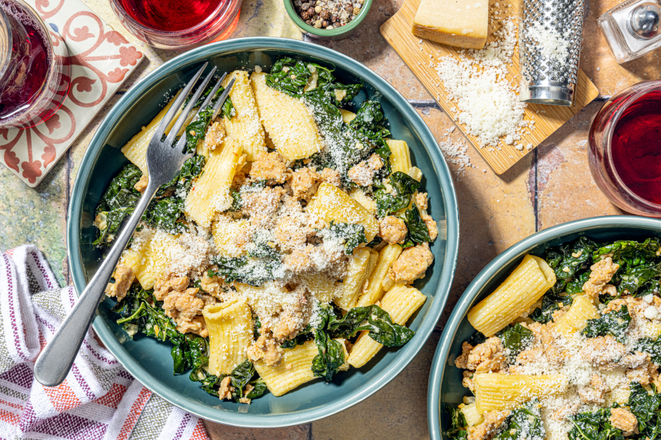 White Bolognese with Sausage Meat