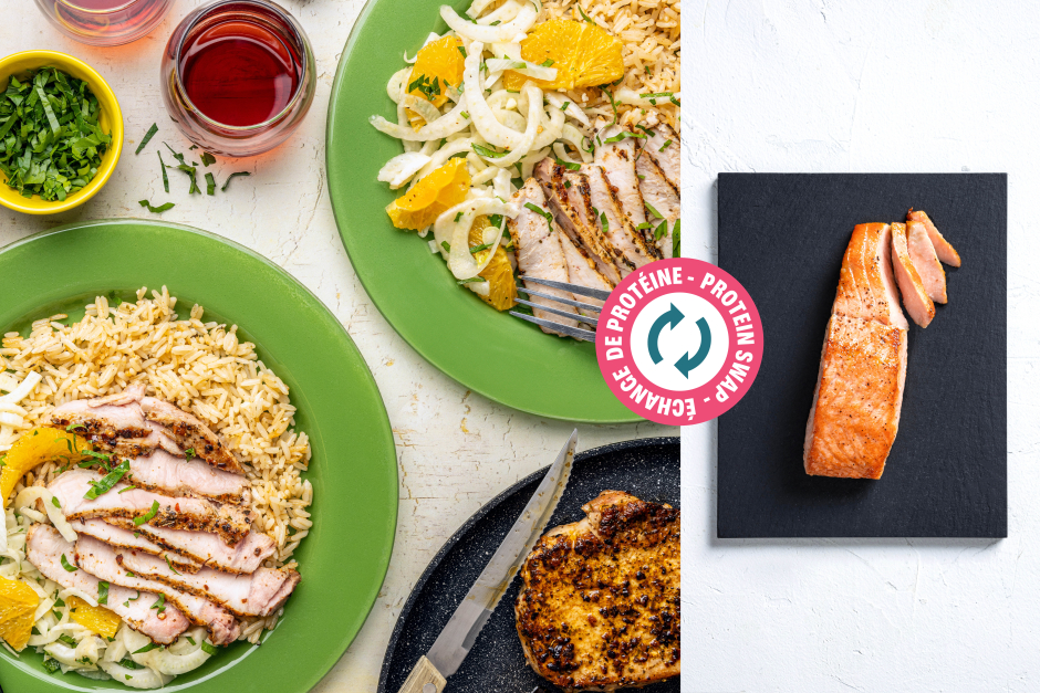 Protein Swap | Pan-Seared Salmon