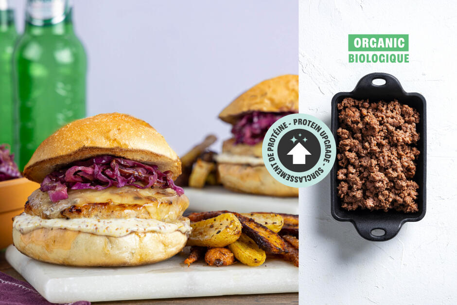 Protein Upgrade | Oktoberfest ORGANIC Beef Cheeseburgers