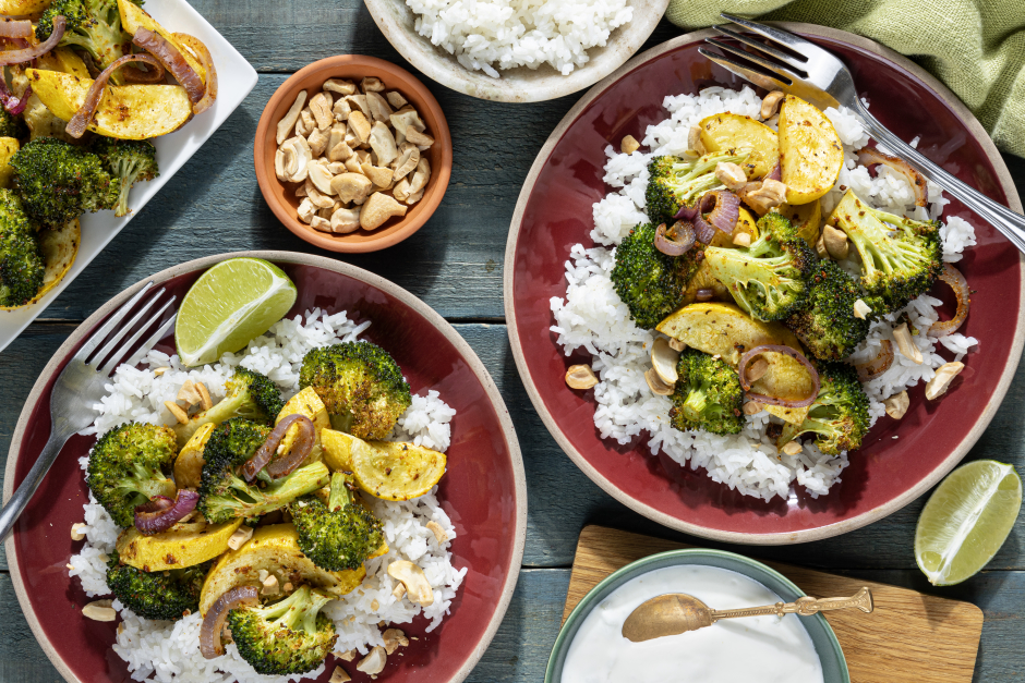 Roasted Tandoori Vegetables