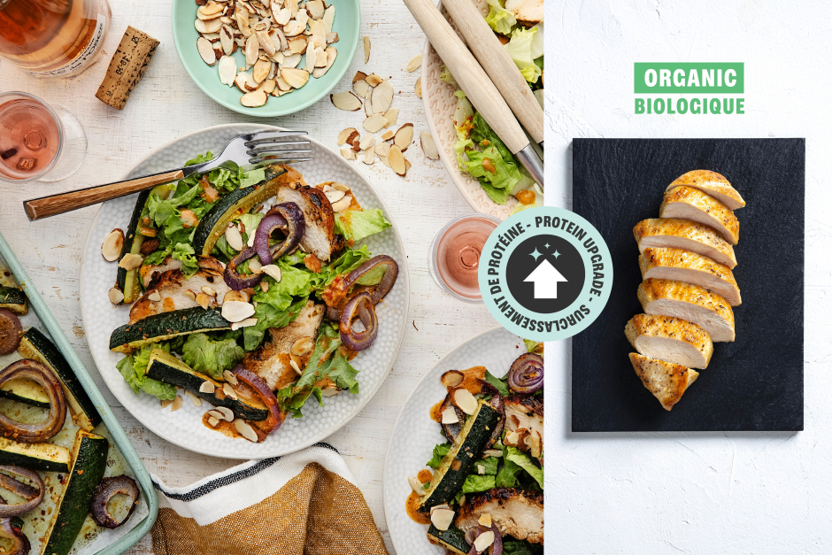 Protein Upgrade | Spanish ORGANIC Chicken & Almond Salad