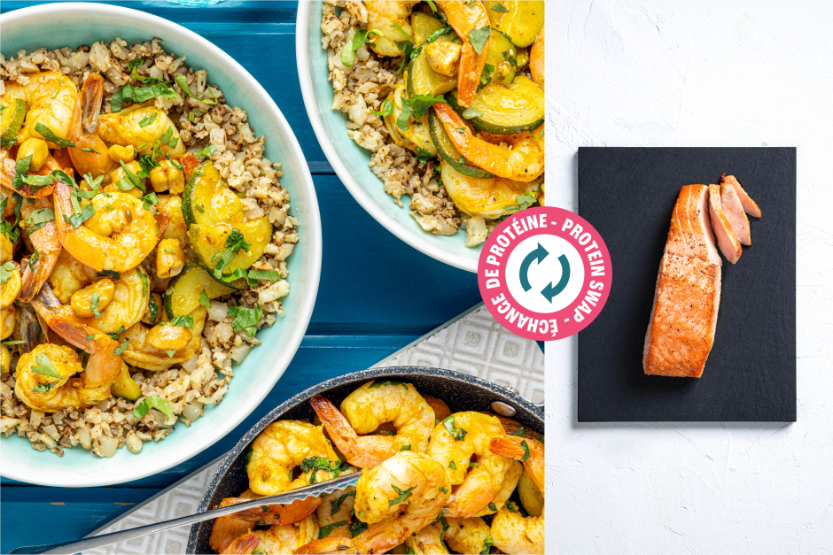 Protein Swap | Cilantro-Lime Cashew Salmon