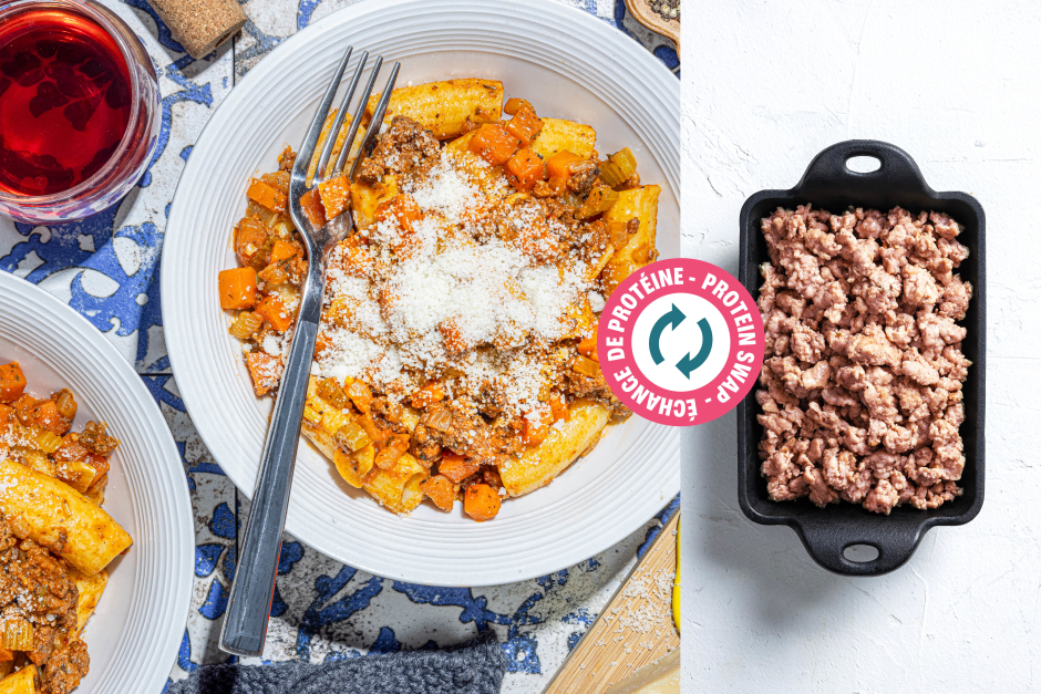 Protein Swap | Meaty Pork Pasta Alla Genovese