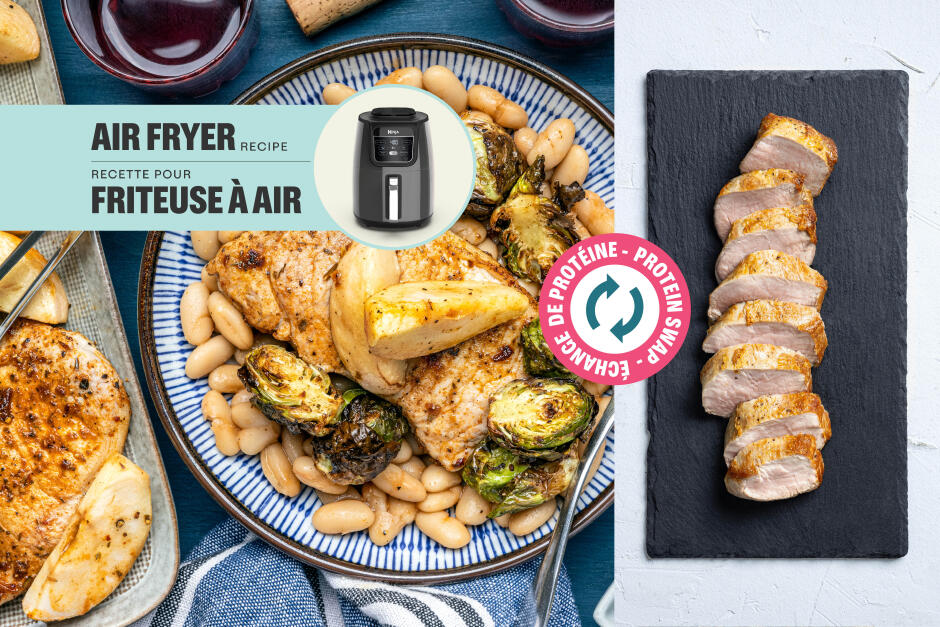 Protein Swap | Maple-Cider Pork Tenderloin