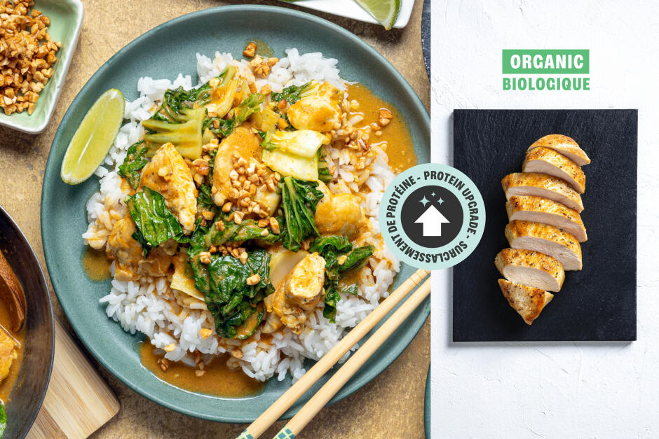 Protein Upgrade | ORGANIC Chicken Panang Curry