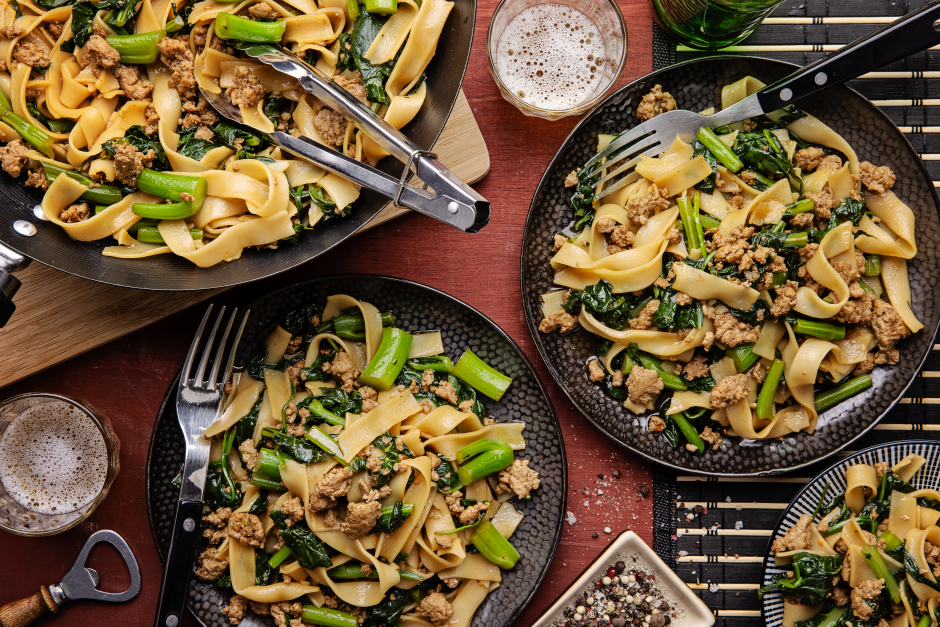 Speedy Ground Pork Pad See Ew