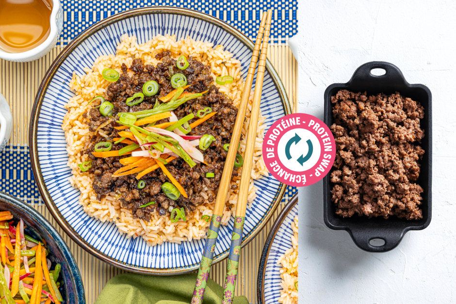 Protein Swap | Vietnamese Caramelized Beef Bowls