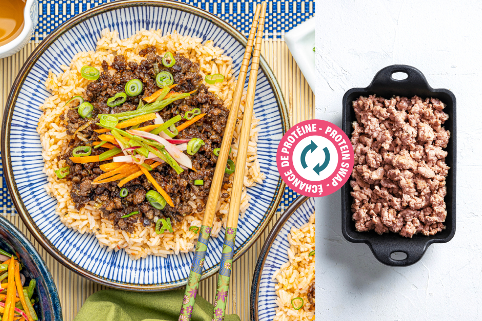 Protein Swap | Vietnamese Caramelized Ground Pork Bowls