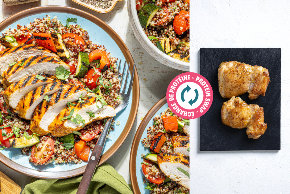 Échange de protéine | Goodfood x Laurent Dagenais: Cuisses de poulet miel-lime sur le BBQ
