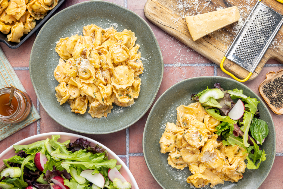 Cheese Tortellini with Sage Brown Butter