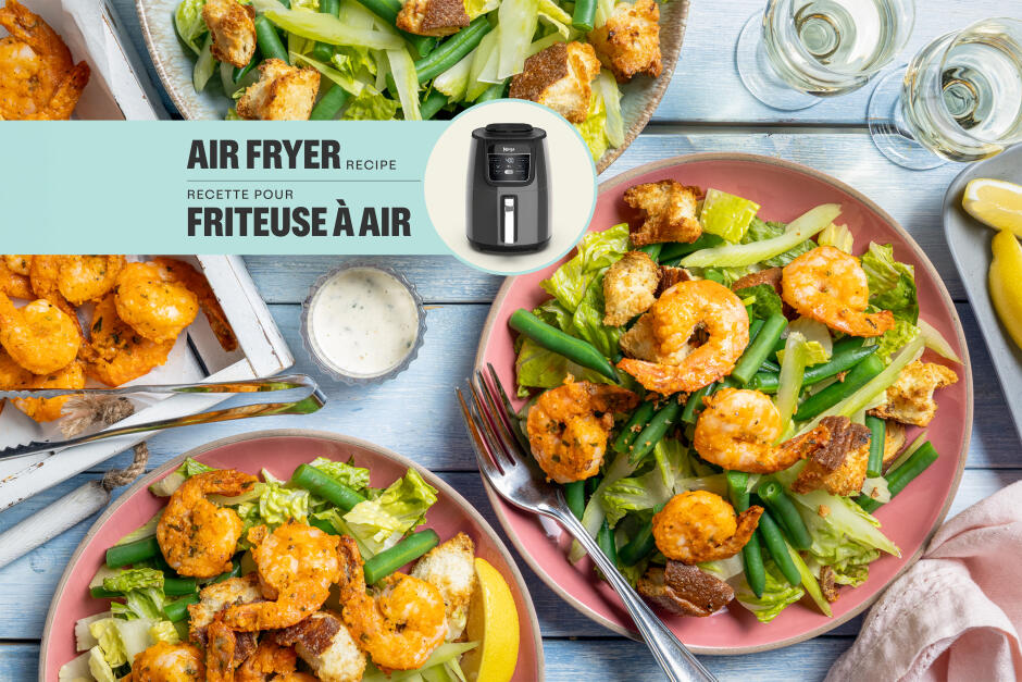 Salade de crevettes Buffalo piquantes