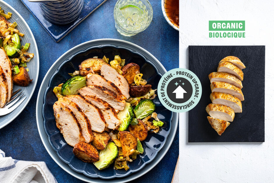 Protein Upgrade | Seared ORGANIC Chicken with Honey-Garlic Butter