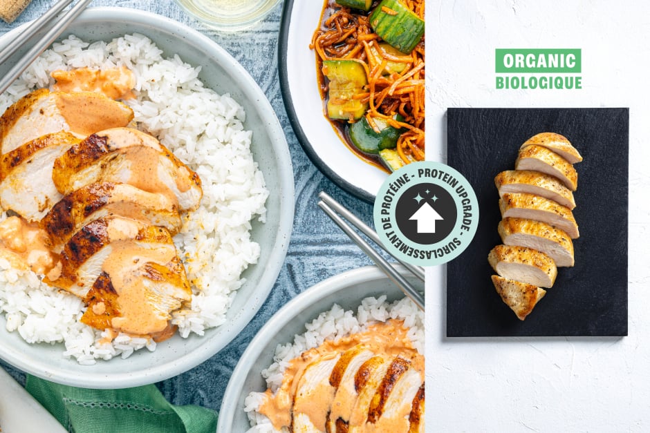 Protein Upgrade | Spicy Korean Gochujang ORGANIC Chicken