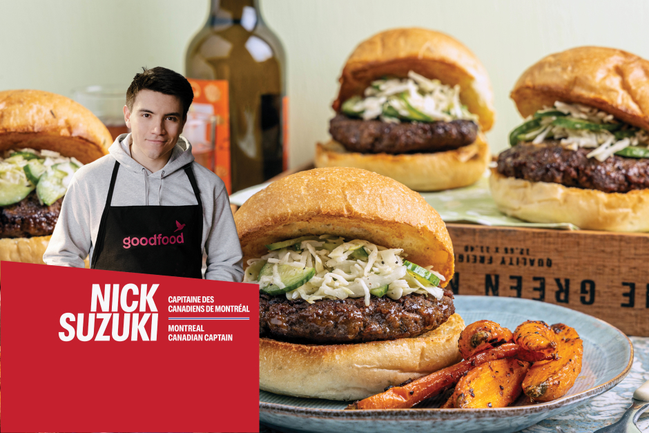 Nick’s Pick | Beef Burgers with Caesar-Dressed Slaw