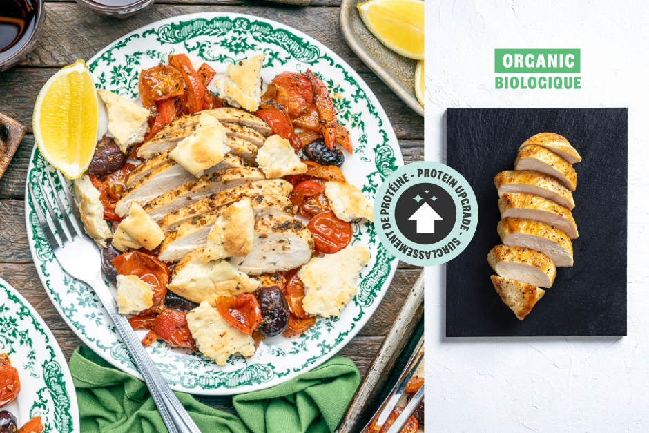 Protein Upgrade | Greek Salad ORGANIC Chicken Traybake