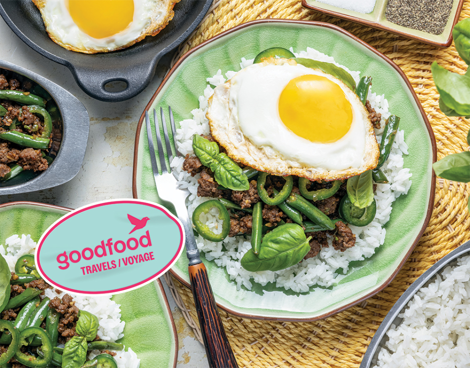 Goodfood voyage: Pad kra pao thaïlandais au boeuf