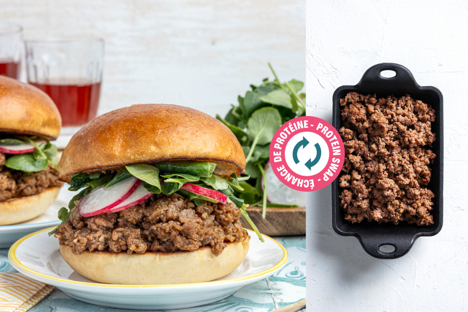 Protein Swap | Beef Sloppy Joes