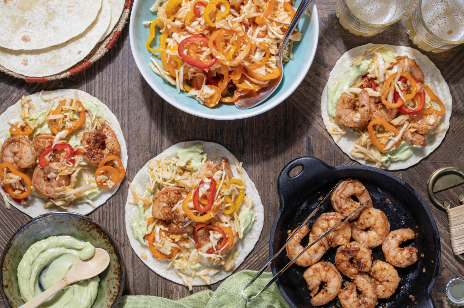 Rápido Shrimp Tacos