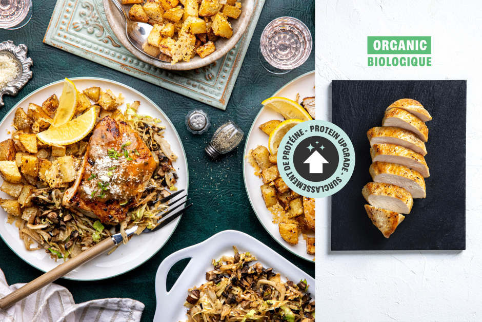 Protein Upgrade | Lemon-Chive Italian ORGANIC Chicken Breasts