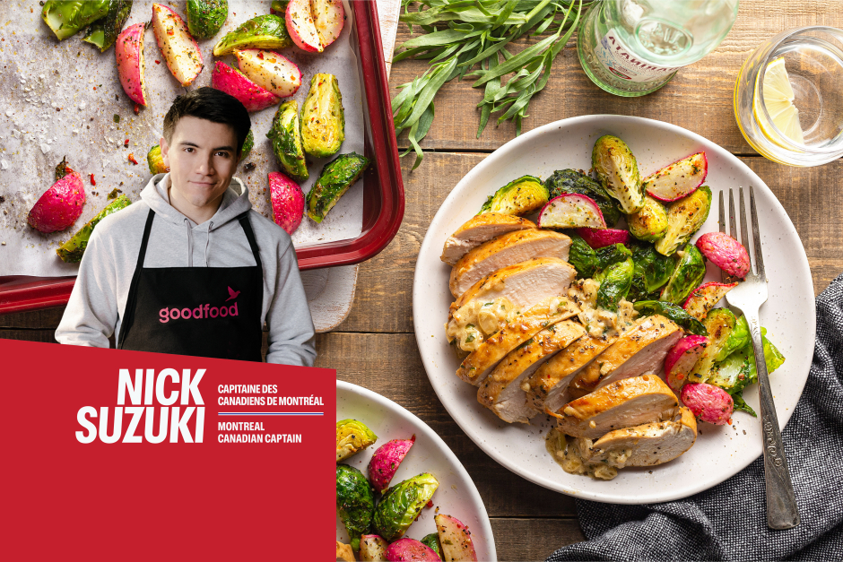 Le choix de Nick | Sain + Sensé: Poulet avec sauce à l’estragon