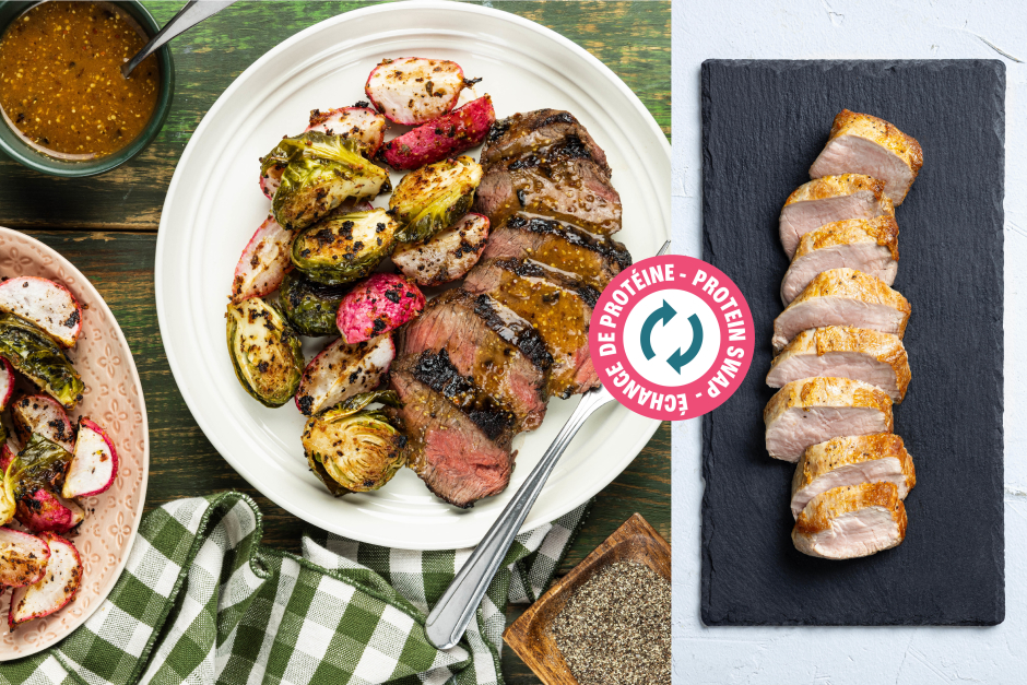 Protein Swap | Calorie-Wise: Seared Pork Tenderloin