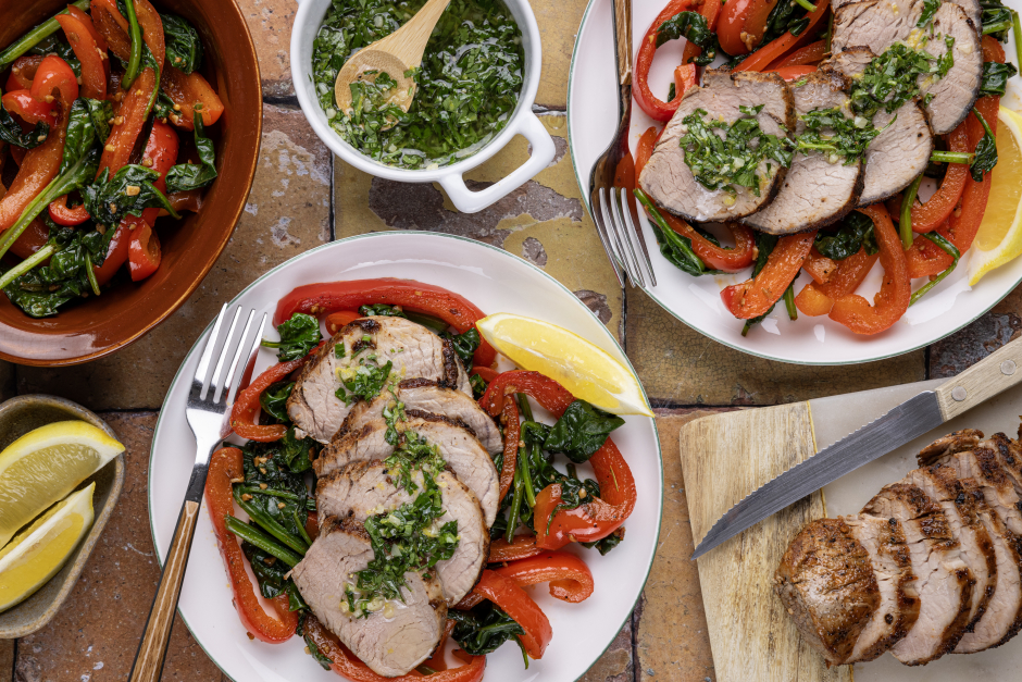 Keto: Pork Tenderloin with Gremolata