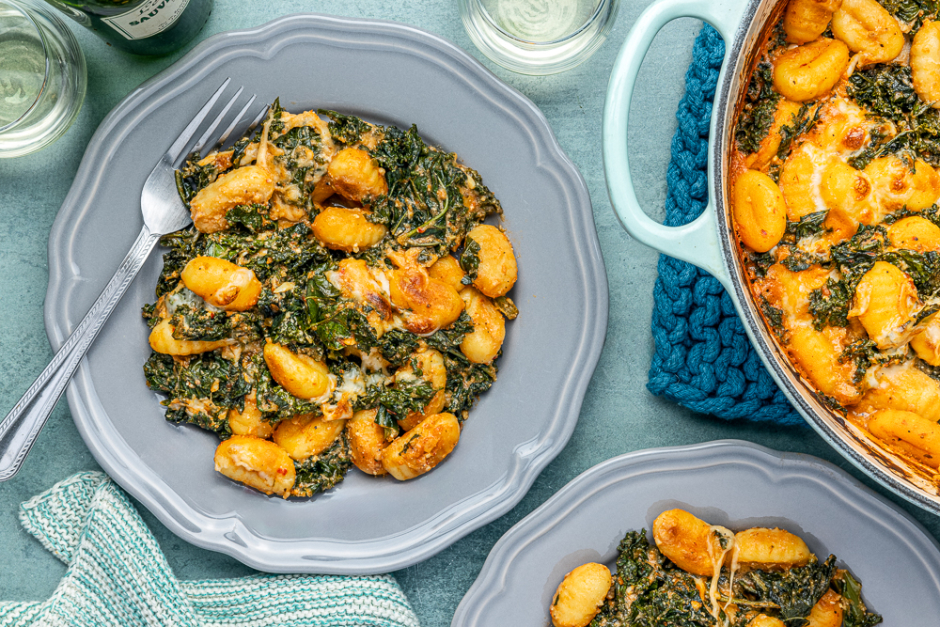 Skillet Gnocchi 'Lasagna' Bake