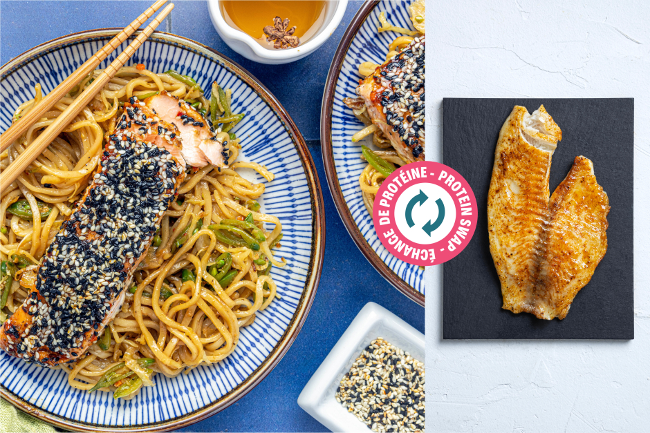 Échange de protéine | Tilapia sésame-miso japonais