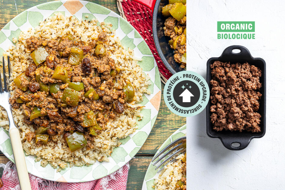 Protein Upgrade | ORGANIC Beef Picadillo