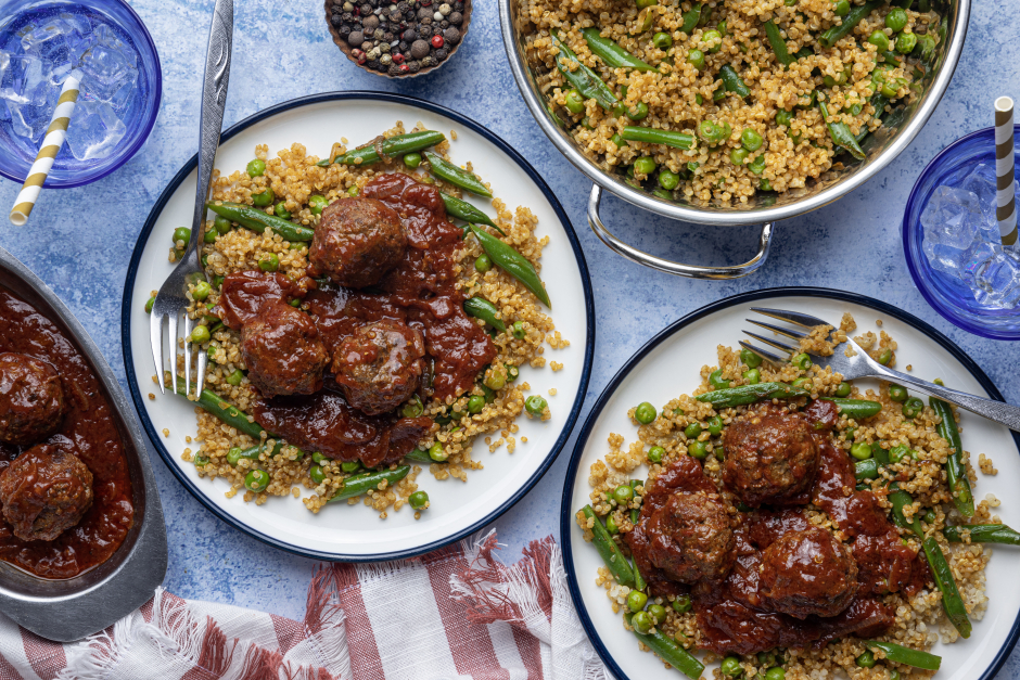 Carb-Wise: Saucy Indian-Spiced Beef Meatballs