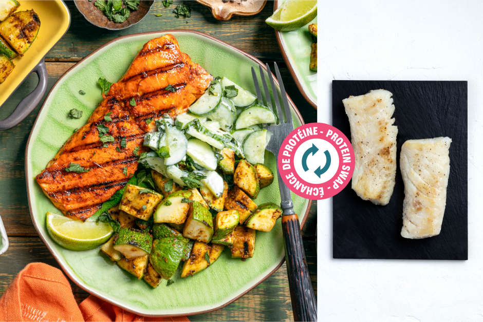 Protein Swap | Spicy BBQ Tandoori Cod