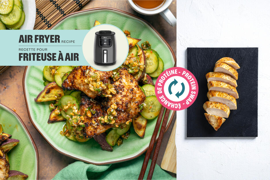 Protein Swap | Thai Lemongrass Chicken Breasts