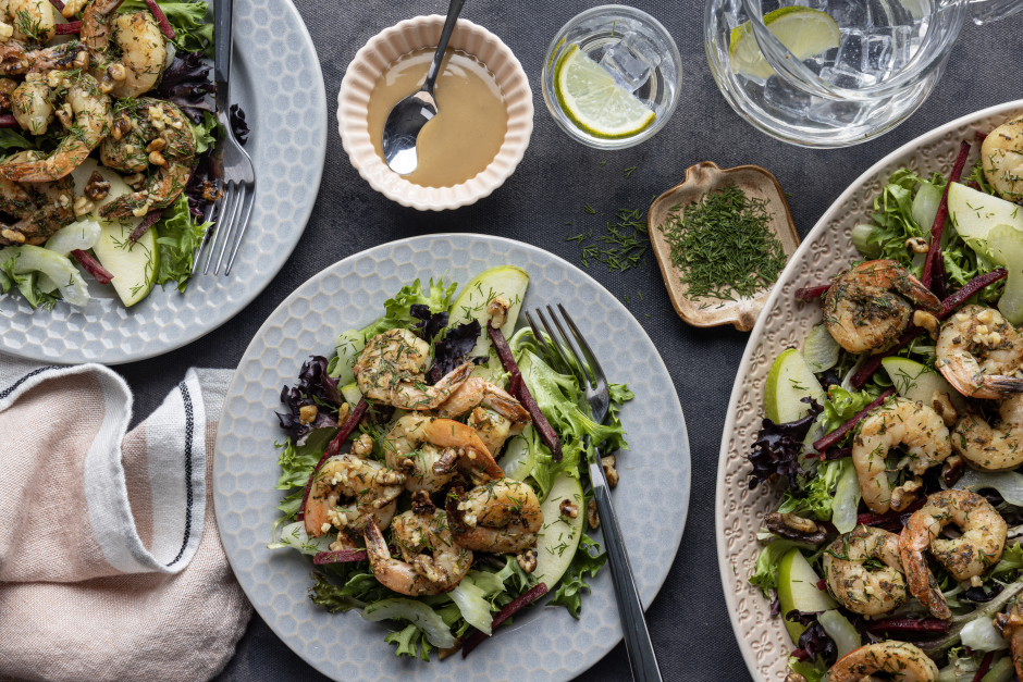 Paleo: Quick Garlic-Dill Shrimp