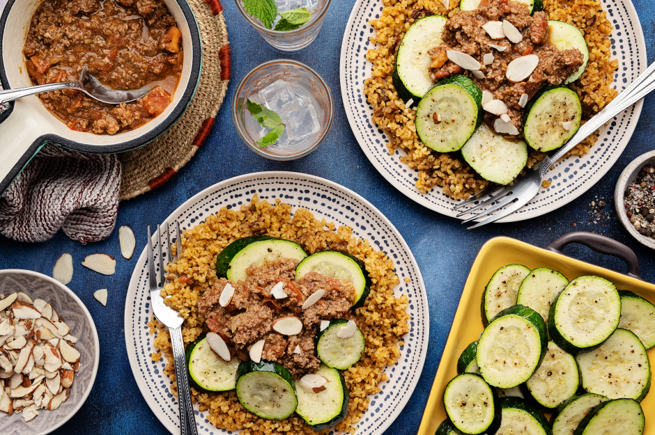 Carb-Wise: North African-Style Ground Beef Tagine