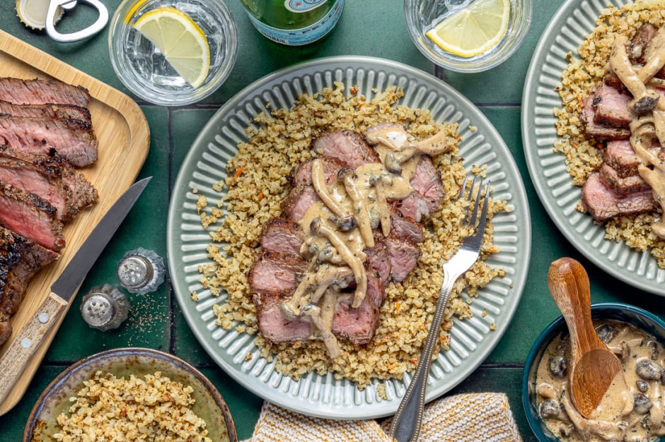 Steaks Stroganoff