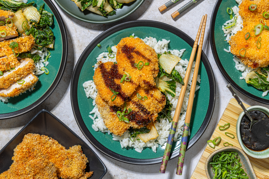 Poulet coréen croustillant cuit au four